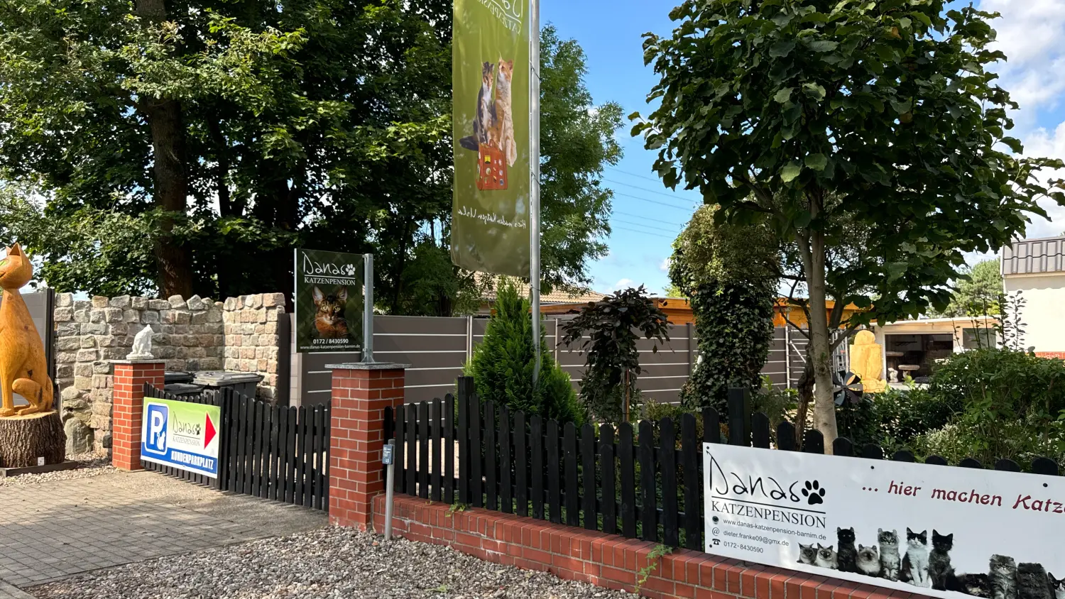 Gehege & Zimmer von Danas Katzenpension